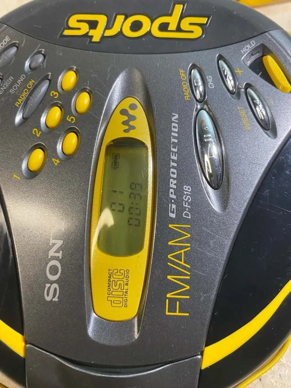 Sony sports walkman